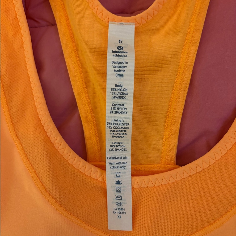 Lululemon Tone It Tank - Picture 5 of 7
